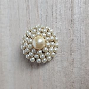 Vintage Pearl Brooch